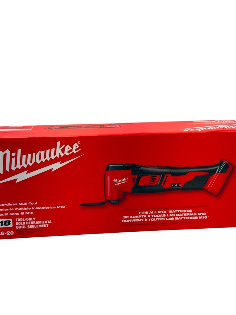 Milwaukee 2626-20 M18 18V Cordless Multi Tool